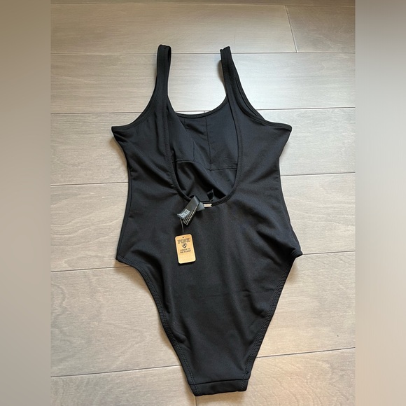 NWT: Victoria’s Secret Pink Black One-Piece - Picture 2 of 3